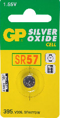 SR57 horloge knoopcel