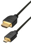 High Speed HDMI Micro kabel met ethernet 1.50 m.