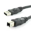 USB 2.0 A naar B kabel 5.00 m.