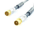 Premium antenne kabel 1.00 m.