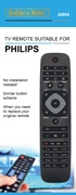 Universele afstandsbediening voor de Philips TV