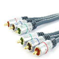 Premium component video kabel 1.50 m.
