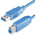 USB 3.0 A naar B kabel 5.00 m.