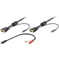 VGA monitor kabel met audio 3.00 m.