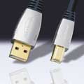 USB 2.0 A naar B kabel 5.00 m.