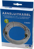 Technetix antenne kabel 3.00 m.