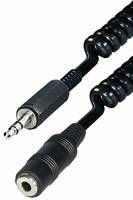 3.5mm stereo jack verlengkabel 5.00 m.