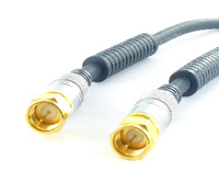 Premium antenne F-connector kabel 20.00 m.