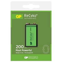 GP ReCyko oplaadbaar NI-MH 9V 200mAh