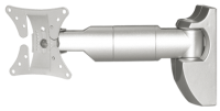 Universele TV beugel zilver 10-30 draaibaar H9-4L