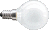 Kogellamp mat 40W E14