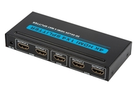 HDMI 2.0 verdeler 60Hz voor 4 beeldschermen 4K Ultra HD