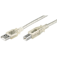 USB 2.0 A naar B kabel 5.00 m.