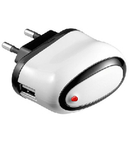 USB 230V oplader 1000mAh