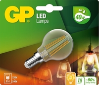 gp led kogel Filament 4w e14 (40w) warm wit licht