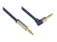 3.5mm jack haaks slimkabel 1.50 mtr