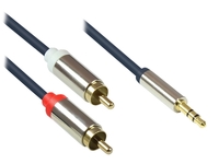 3.5mm jack tulp slimkabel 1.50 mtr