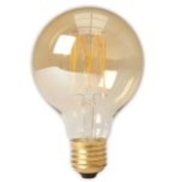 Calex Gold Filament led Globe G80 4w (35w) e27 dimbaar