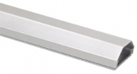 Kabelgoot Aluminium halfrond zilver 1.10cm 50mm