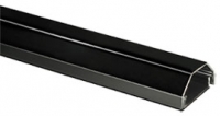 Kabelgoot Aluminium halfrond zilver 0.75cm 50mm