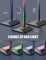 New Bee Z8 koptelefoon houder met USB type-C en A poort met RGB LED verlichting