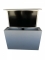 TV lift met houten meubel 114x80x30 MDF kast wit gegrond voor 32 t/m 43 inch TV