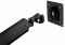 Bureaubeugel monitorarm HL22-2 voor 2 monitoren 17-32 inch, interactief 2 USB poorten, zwart