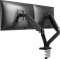 Bureaubeugel monitorarm 58531 voor 2 monitoren 17 t/m 32 inch, zwart