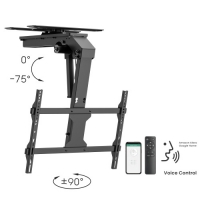 TV Smart plafond beugel elektrisch (32-75 inch) opklapbaar en draaibaar